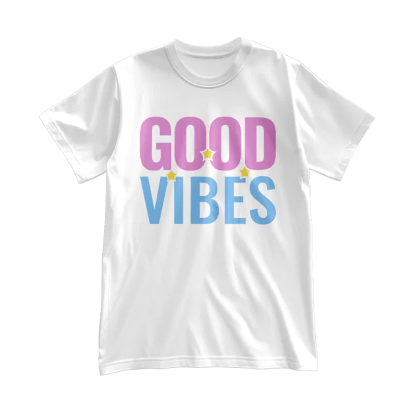 Good Vibes t-shirt by Delosantos Design